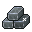 silver metal bar